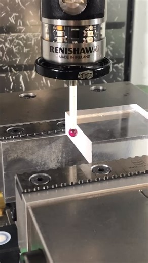 GO Manufacturing on Instagram: "Just a little probing of the clear stuff again. Probing is great when math is involved. Let the computer do it for you. 👍 . Protection provided by @pat_at_old_boys . #gomfg #shoptips #probing . . . . . . #igchipoftheweek #practicalmachinist #machinistsofinstagram #machinistcommunity #machinistslife #machinistnation #machinstlife #cnc #cncmill #cncmachinist #cncmachining #cncmachineshop #cncmilling #machinist #machineshop #machineshoplife #instamachinist #instamac