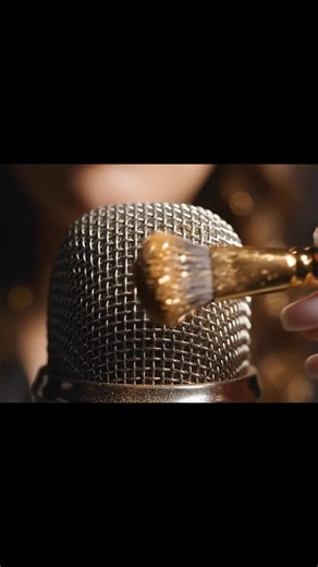 gold asmr #rock #asmr #gold #quart #diamond