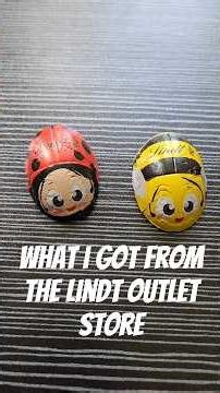 What i got from the Lindt store #lindtchocolates #lindor