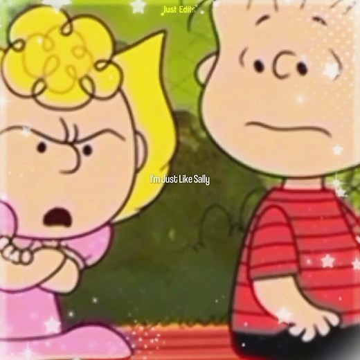 I love them!! | Sallinus (Sally X Linus) Edit | Peanuts | Charlie Brown