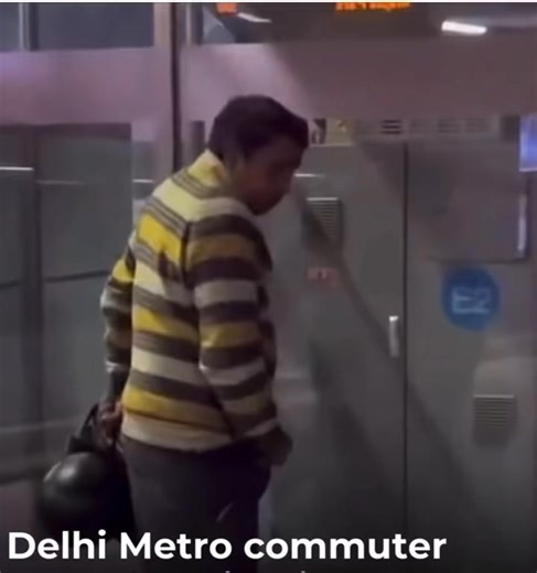A video widely circulated on #socialmedia platform X, shows a man relieving himself near the glass railings on the platform at a #Delhi metro station. He appears to stop midway after realising he is being filmed and then walks away. The incident has sparked outrage among commuters. Rules are: All commercial areas must have public toilets within of 1 kilometer of the area. Ensure that there is no open defecation and open Urination taking place. All CTs/PTs must be operated under the guidelines pr