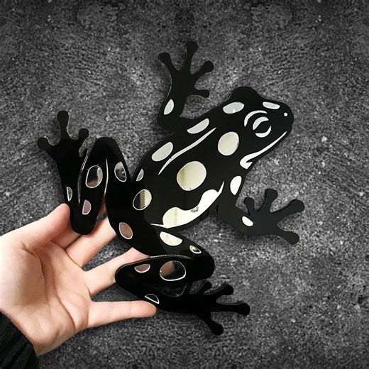 Tree Frog Mirror: Tattoo Studio Decor, Home Decor - Etsy
