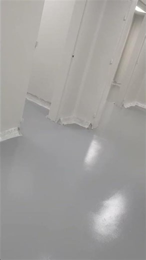 Glossy Gray Epoxy Floor Tour | Saifullah Flooring Solutions