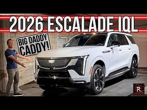 The 2026 Cadillac Escalade IQL Is The Ultimate Stretched Electric Caddy For Large Families