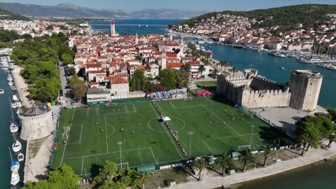 Drone Discovers Trogir: Croatia's Spectacular Coastal Heritage