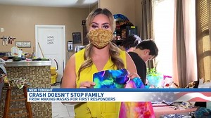 22 reactions | SEWING FOR THE NATIONAL GUARD: Despite the pain and bruises of being in a crash, 12-year-old Pedro, is still sewing masks, this time for the National Guard. He even surprised his parents with a generous gift watch: | Alejandra Guzman | Facebook