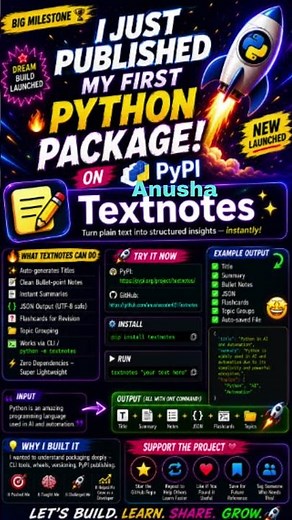 🚀 I Published My First Python Package on PyPI!