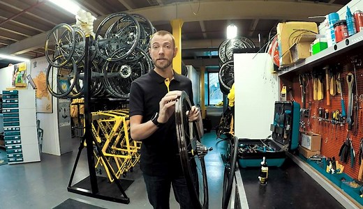Setting up a road tubeless system is a breeze when using a rim with UST technology and a Mavic UST road tubeless tire. Watch our road Product Manager, Max, show you how it's done !! #LeSangJaune #MavicUST | Mavic