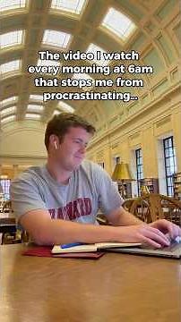 Harvard Mindset to Never Procrastinate Again