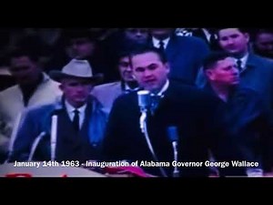 George Wallace " Segregation Now ! Segregation Tomorrow ! Segregation Forever ! "