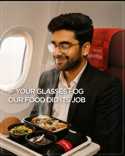 Too hot to handle, too good to miss. SpiceCafe meals, served steaming onboard. #flyspicejet #spicejet #SpiceCafé #HotMeals #booknow #travel #flights #addspicetoyourtravel | FlySpiceJet