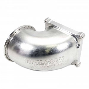 [Hot Item] CNC Machining Billet Aluminum 6061 Throttle Body Intake Manifold Elbow Manifolds Billet Elbow Pipe