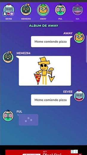 Meme comiendo pizza | Gartic phone