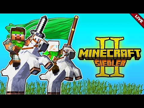 🔴 Ein neuer Anfang! - Minecraft Siedler 2