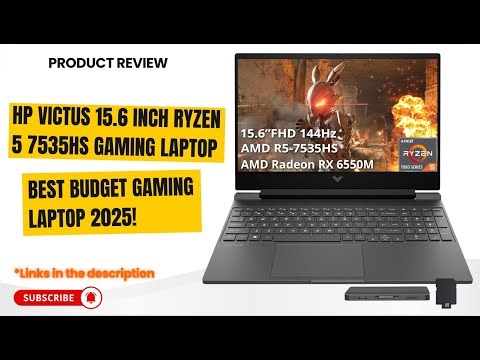 🔥 HP Victus 15.6” Ryzen 5 7535HS Gaming Laptop Review RX 6550M, 144Hz Display, DDR5 RAM Best Budget