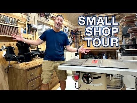 12-minute shop tour. Check out my tiny workshop!