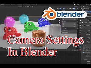 Blender Camera to View | Blender Camera အသုံးပြုနည်း | Coding Tutorial Myanmar