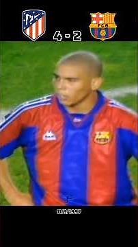 Ronaldo Nazario Great Comeback. #shorts #barcelona #atleticomadrid #ronaldo9 #comeback
