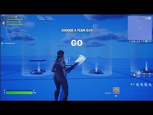 How to make team selections in Fortnite Creative