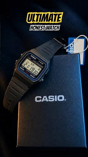 Why The $20 Casio F91W Is The Ultimate Honest Watch #casio