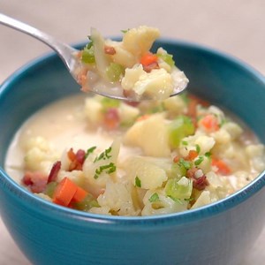 Cauliflower Chowder Get the full recipe: http://bit.ly/1XaCmN5 | Tip Hero