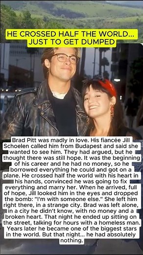 HE CROSSED HALF THE WORLD... JUST TO GET DUMPED