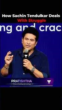 When Life Gets Hard, Do THIS – Sachin Tendulkar’s Powerful Advice to UPSC Aspirants