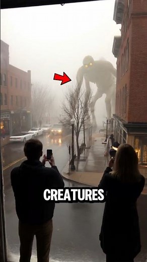 “Giant Alien Creatures Walk Among Us 👽” #terrifyingtales #creepy