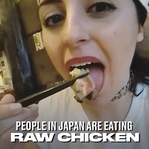 11M views · 33K reactions | Who fancies swapping their Sunday roast for RAW chicken sashimi?!  | LADbible | Facebook