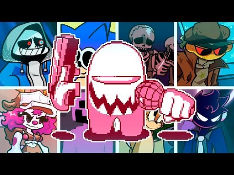 SUSSUS NUZZUS but Every Turn a Different Character Sings🎙 (FNF Sussus Nuzzus but Everyone Sings It)