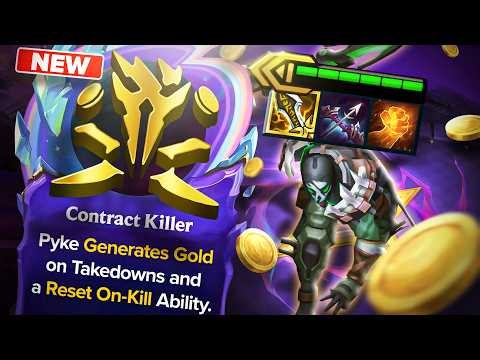 New Hero Augment Pyke Farms INFINITE Gold! | TFT Set 17 PBE Gameplay