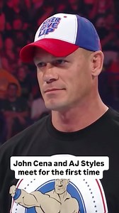 730K views · 19K reactions | How did you react to John Cena and AJ Styles meeting each other for the first time on #WWERaw in 2016? | WWE United Kingdom | Facebook