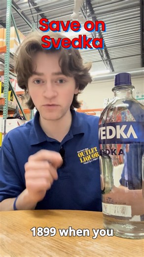 SAVE BIG ON SVEDKA! 1.75L at $18.99 and a CASE price at $15.99 per bottle, when you send in the mail in rebate! #SVEDKA #VodkaSale #VodkaLovers #LiquorDeals #BottleSale #DrinkSpecials #WeekendDeals #StockUp #Cheers | Outlet Liquor