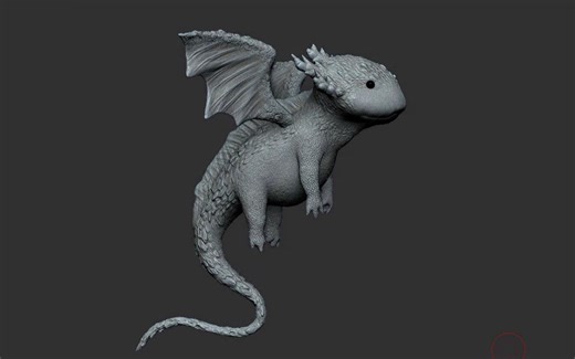 Zbrush生物皮肤鳞片纹理贴图与笔刷素材包使用教程