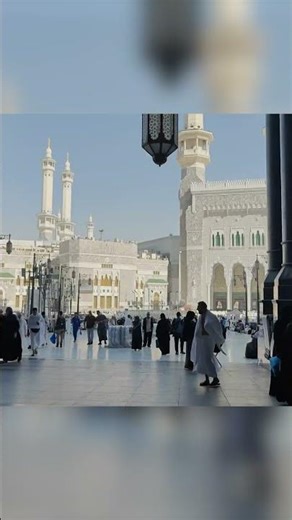 A Peaceful Walk Around Masjid Al Haram 🕋✨ #shorts