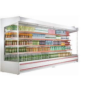 [Hot Item] Customized Supermarket or Shop Front Open Display Fridge Cooler