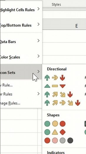 Using Conditional Formatting Stars to Highlight Data in Excel #shorts
