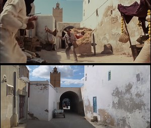 Indiana Jones Poszukiwacze Zaginionej Arki (1981). Lokacje filmowe wtedy i dziś.