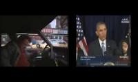 Mix of 2 videos from youtube : Bad Lieutenant - President Obama