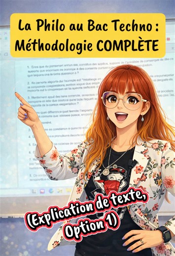 Méthodologie de l'explication de texte pour le Bac Techno