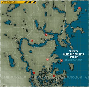 Guns And Bullets Magazine Locations in Fallout 4