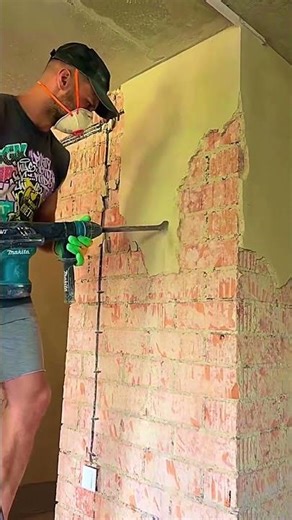 Heavy-Duty Plaster Removal with a Rotary Hammer