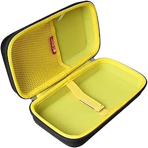 Hermitshell Hard Travel Case for Brady M210 / BMP21 Portable Label Printer (Black+Yellow)