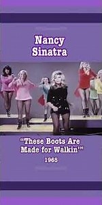 Nancy Sinatra - These boots are made for walkin’ Live 1965.