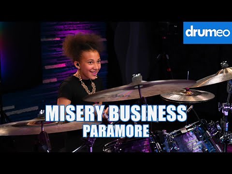 Misery Business - Paramore - Drumeo Performance - Drum Cover - Nandi Bushell