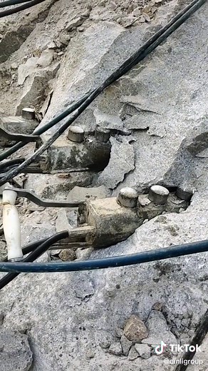 Non-Explosive Rock Breaking on TikTok