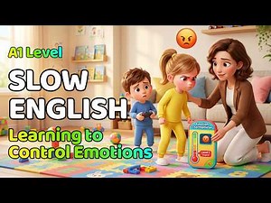 Learning to Control Emotions | English Listening Practice for Beginners (A1 - A2 Level)
