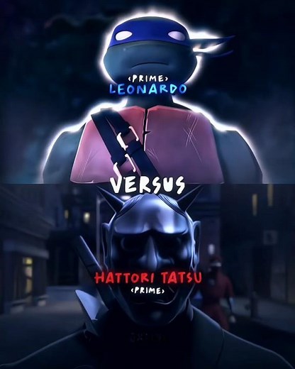 LEONARDO VS HATTORI TATSU | TMNT 2012