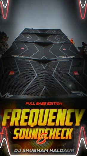 Full Bass Soundcheck 🔊 | Frequency Test | Feel The Vibe #shorts