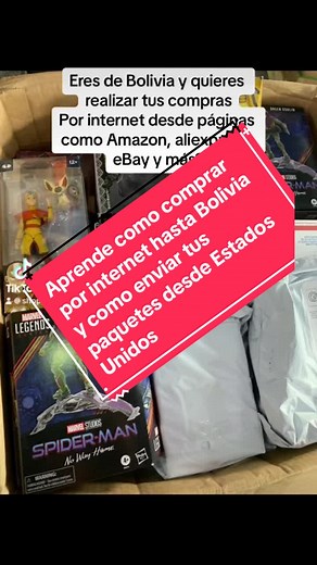 Aprende a comprar por internet hasta Bolivia desde Estados Unidos